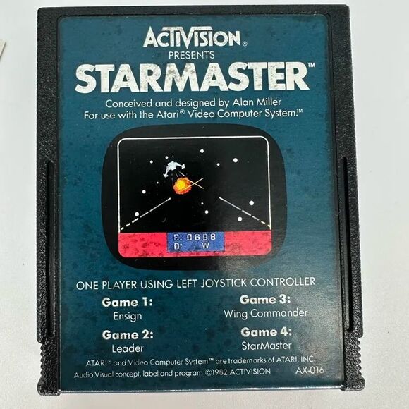 Starmaster Atari 2600 CIB Activision Box Manual Catalog Booklet 1982 COMPLETE - Picture 5 of 12